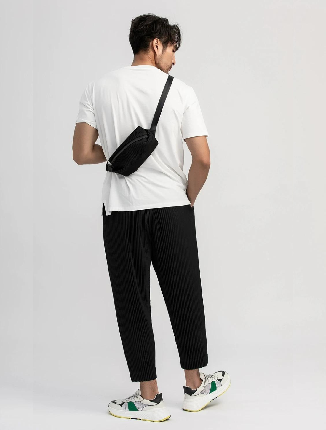 Issey Miyake Plissierte Hose