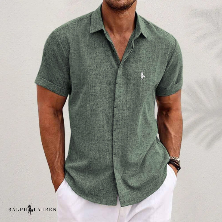 RALPH LAUREN - CLASSIC LINEN SHIRT