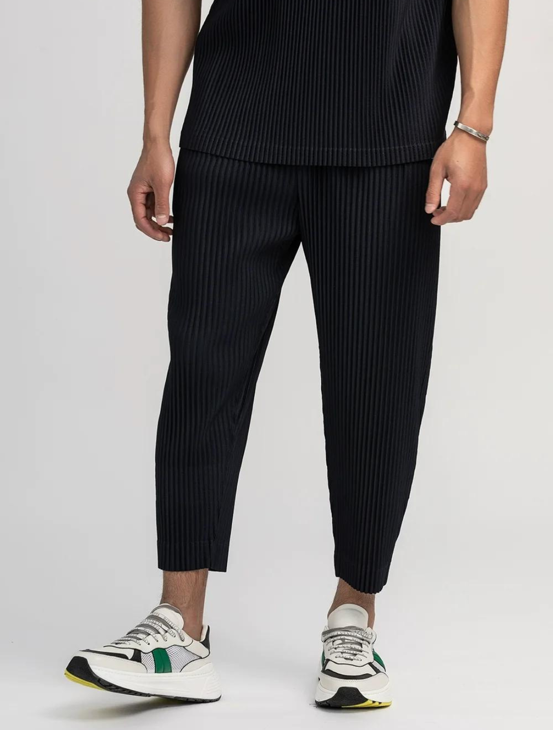 Issey Miyake Plissierte Hose