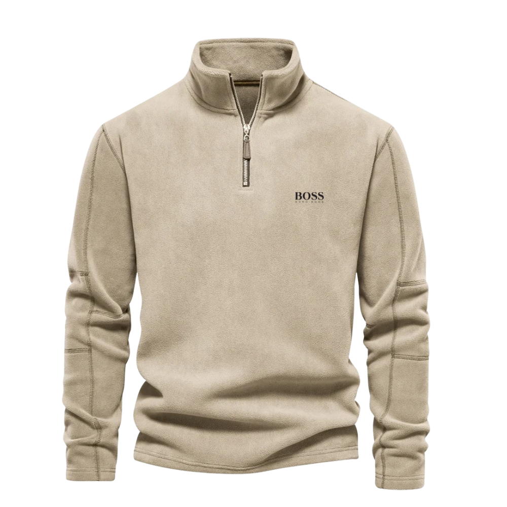 Hugo B.™ Prestige Fleece Quarter-Zip Pullover