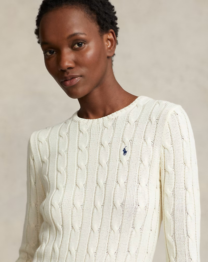 RALPH LAUREN DOUBLE KNITTED SWEATER WOMEN